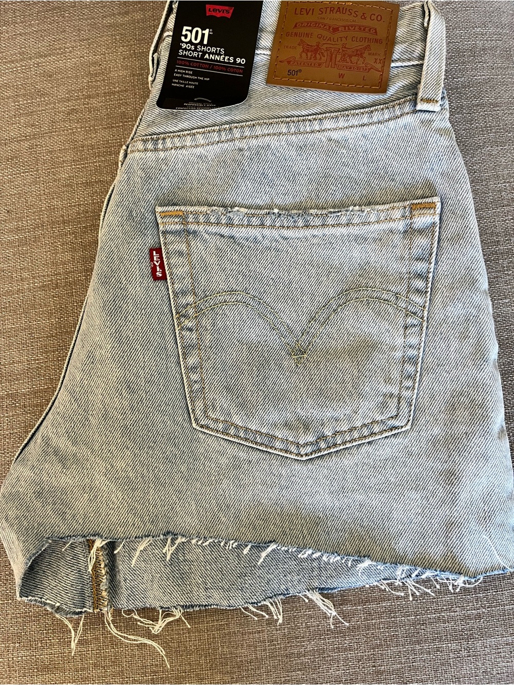 FLAWED Levi’s Premium 501 90’s Shorts